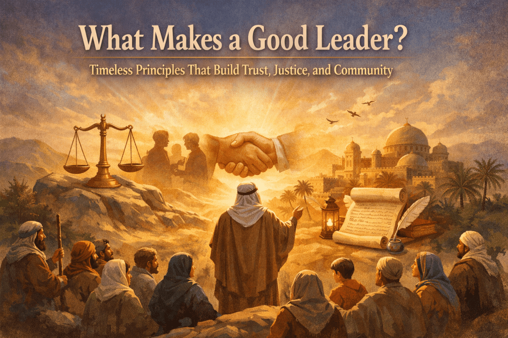 What Makes a Good Leader? Timeless Principles That Build Trust, Justice, and&nbsp;Community